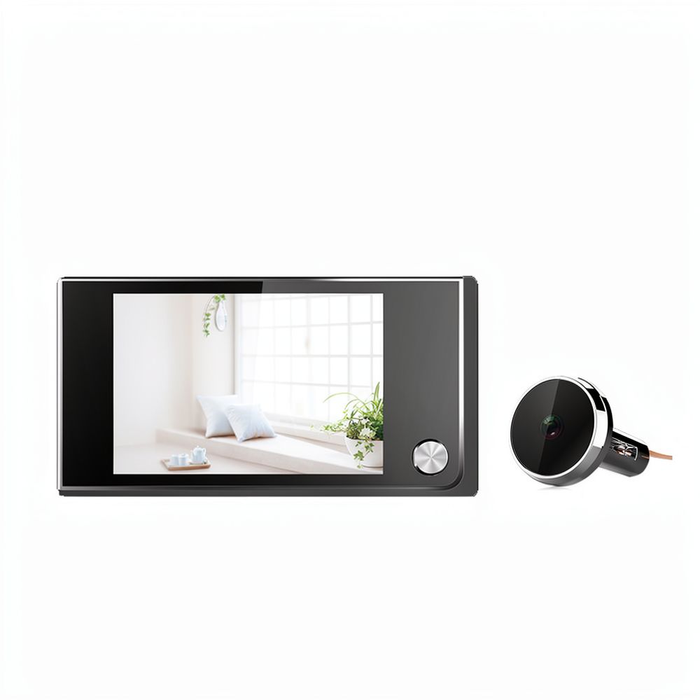 Home Security Front Door Camera - Cámara electrónica para mirilla con pantalla