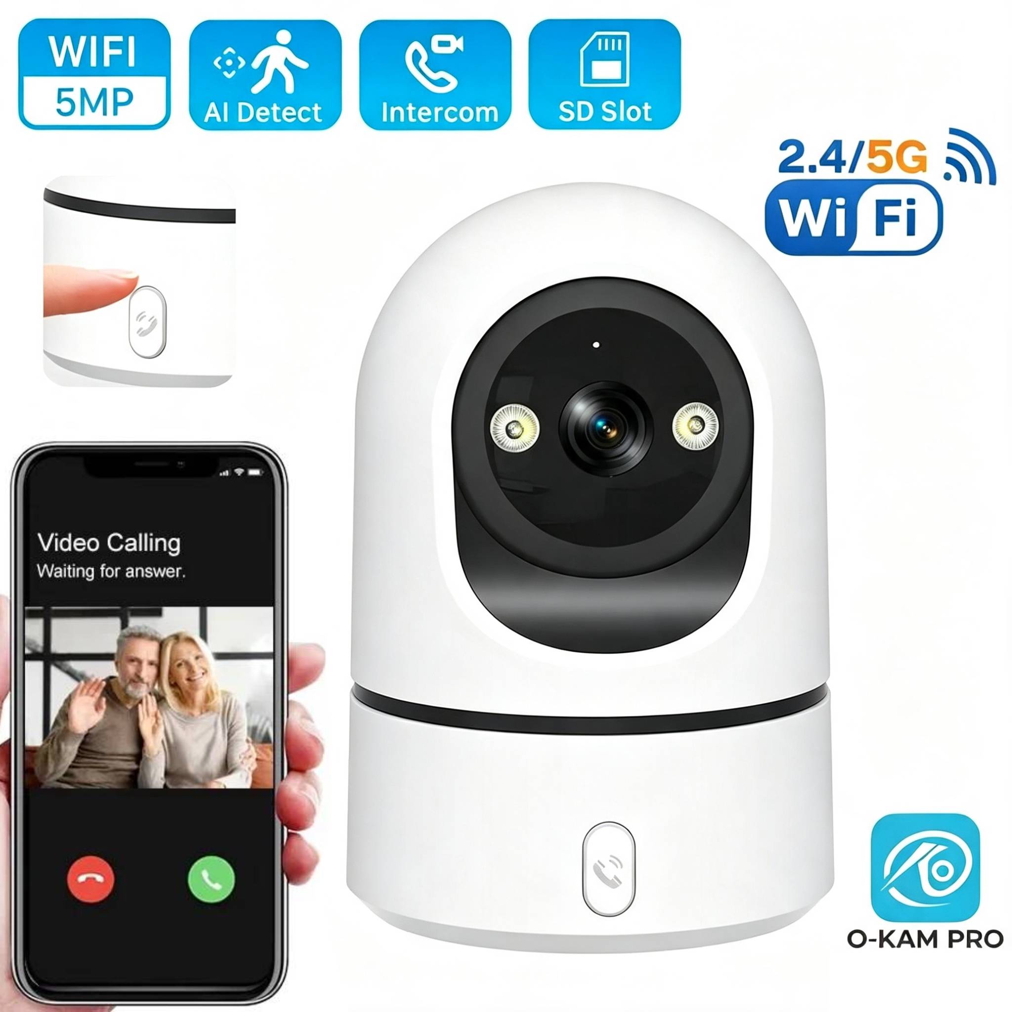 Eufy Camera E220 - Cámara de Seguridad WiFi 2.4G/5G para