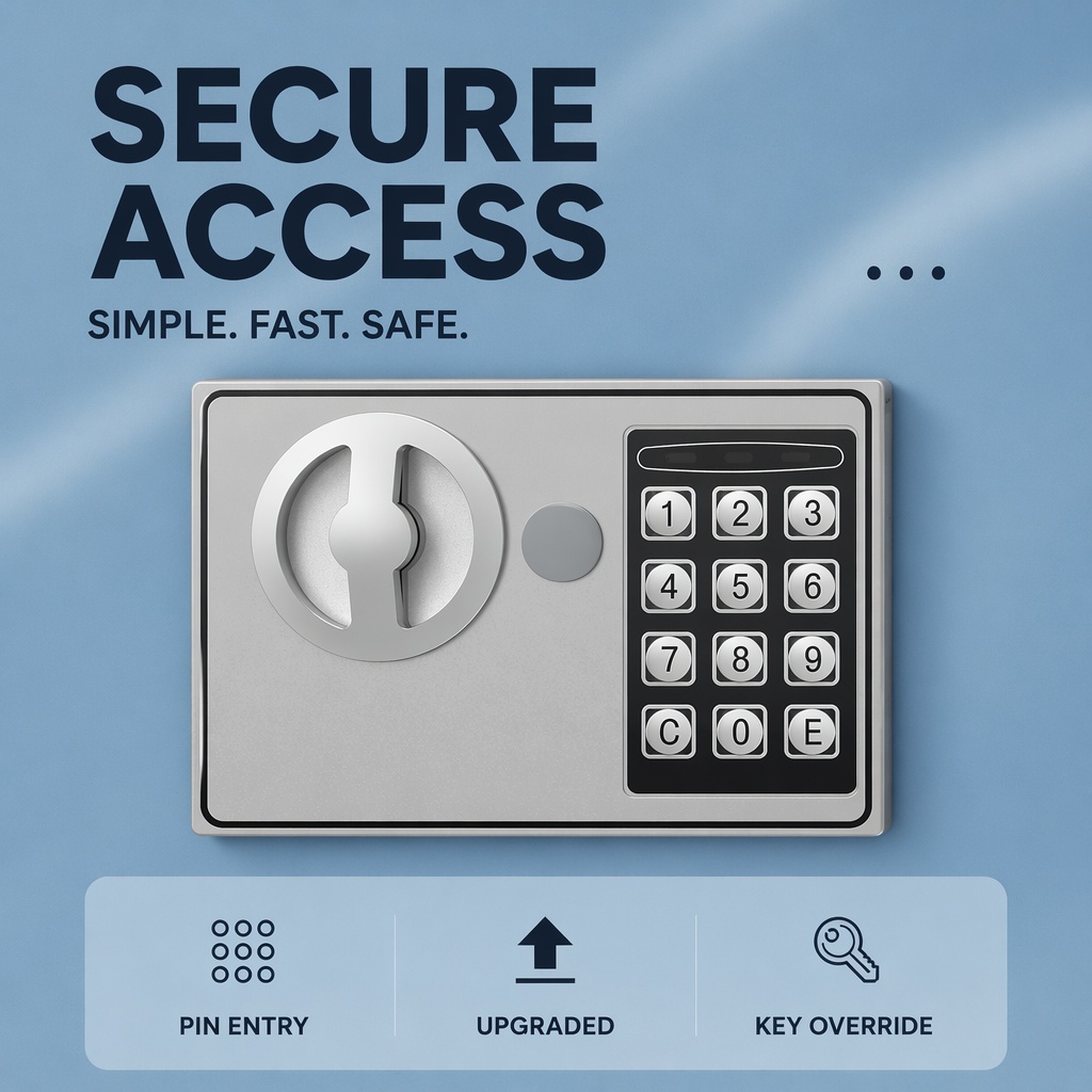 Caja Fuerte Electrónica Digita - Home Security Items reseña y precio
