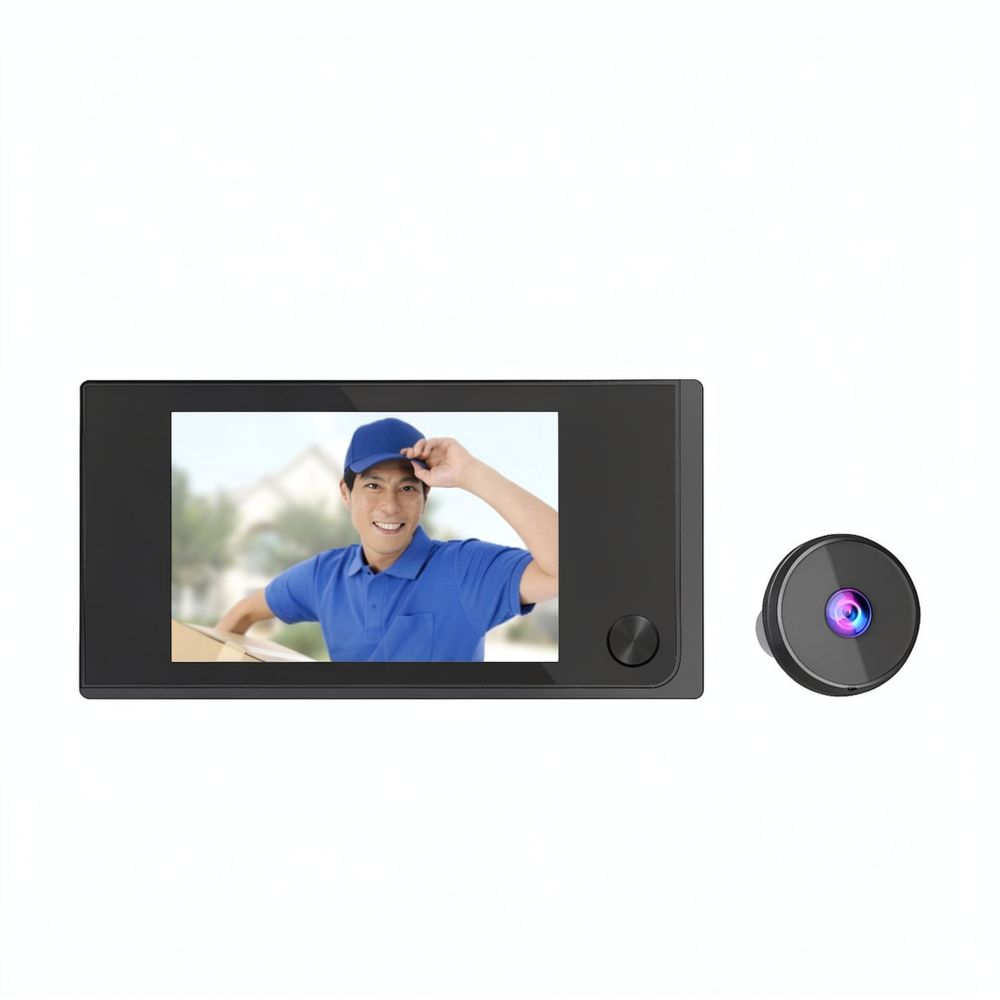 Sistema de monitoreo con cámar - Home Security Front Door Camera reseña y precio